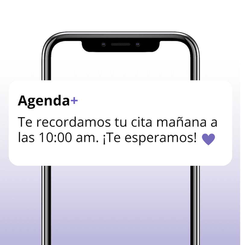 Recordatorios automáticos para reducir ausencias